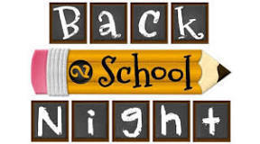 Back 2 School Night