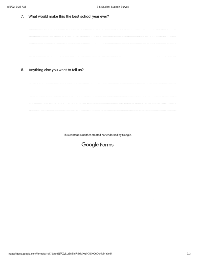survey questions