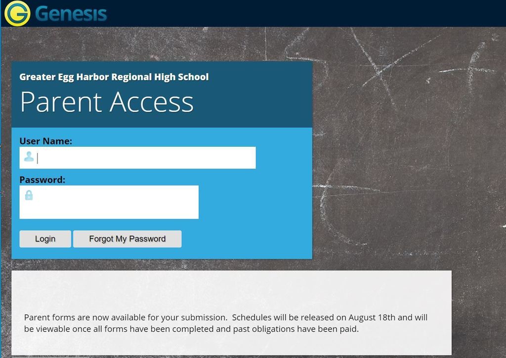 Genesis Parent Access