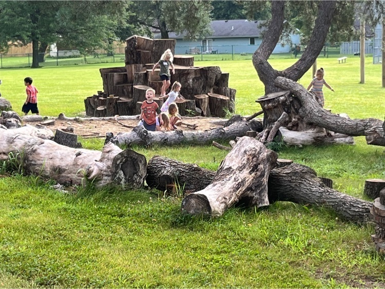 children learning outdoors 