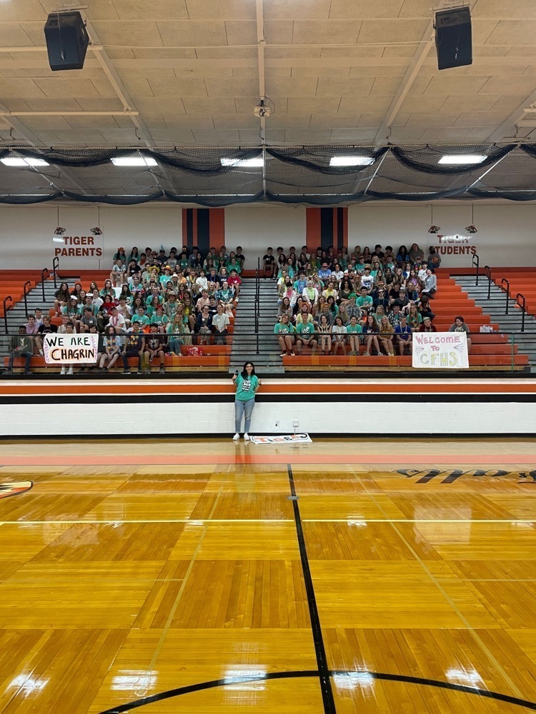 high school students welcome back 