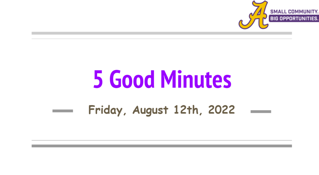 5 Good 8/12/22