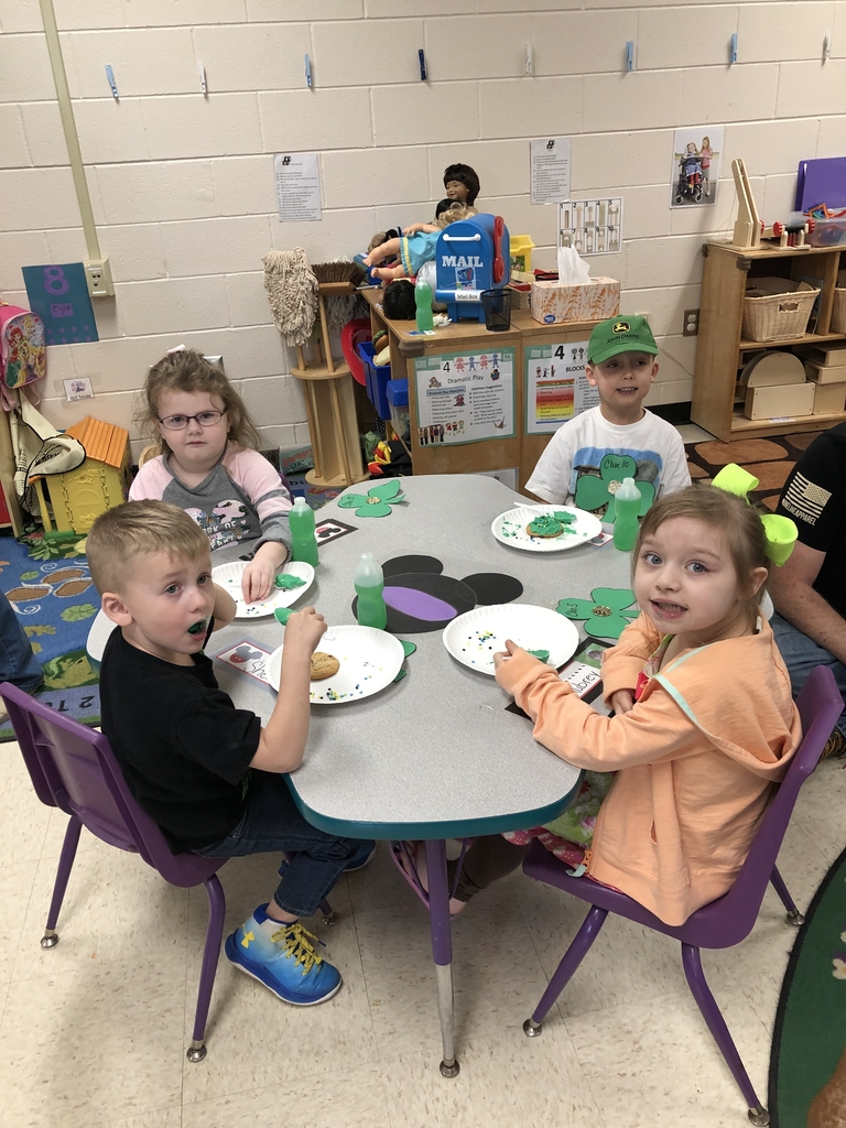 Enjoying what the Leprechaun left!