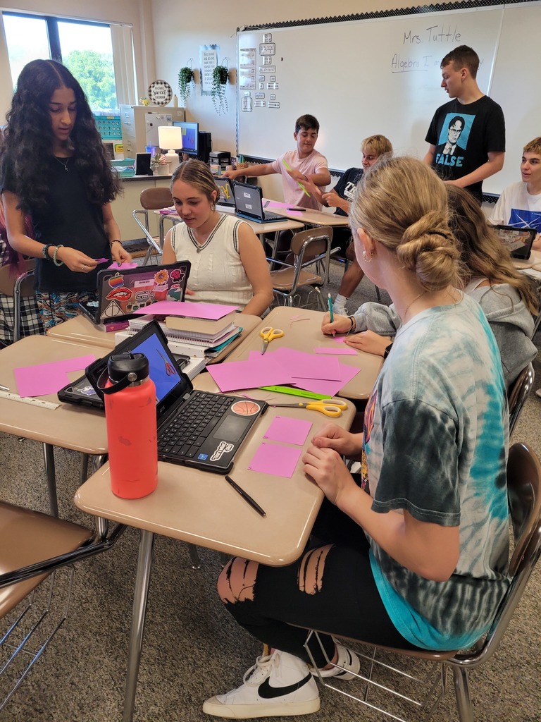 Mrs. Tuttle's math class