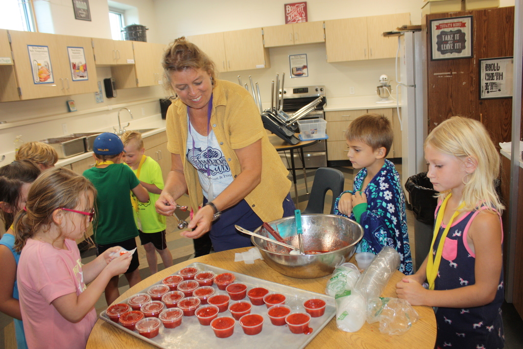 Food Fun and Fitness students