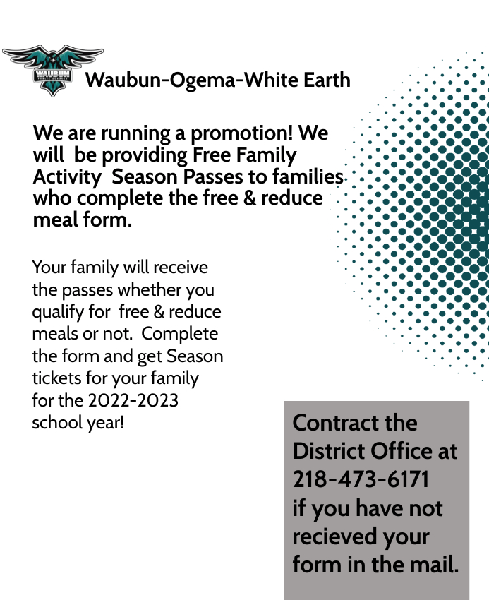 Meal and Season passes 2022