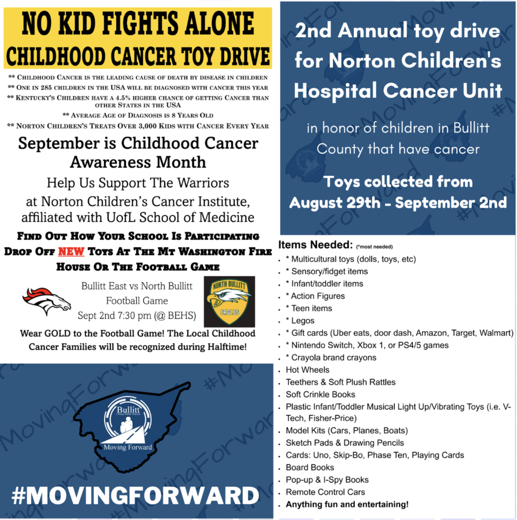 Childhood Cancer Toy Drive