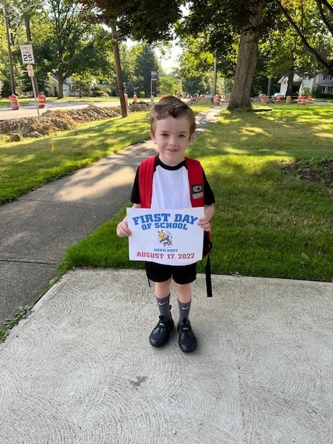 First Day of School Photo