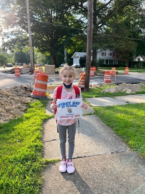 First Day of School Photo