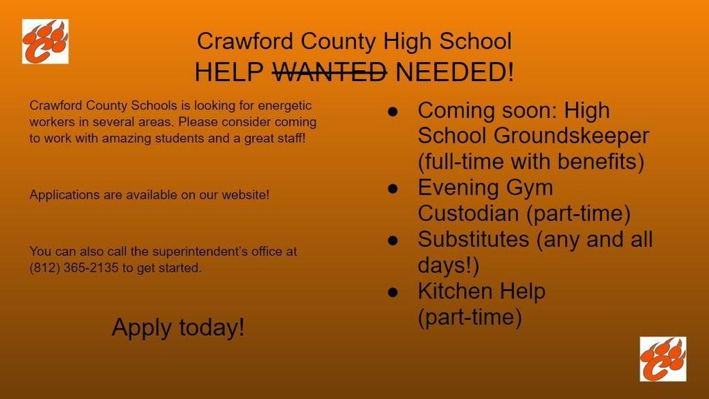 help wanted