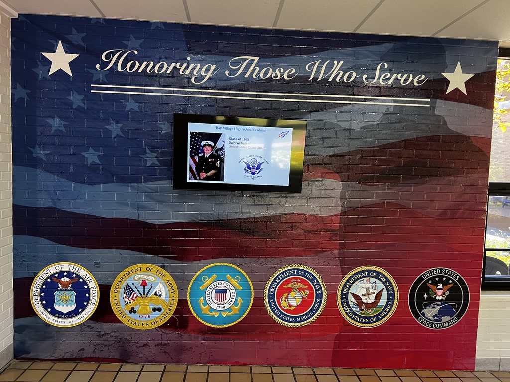 Bay High School Military Wall