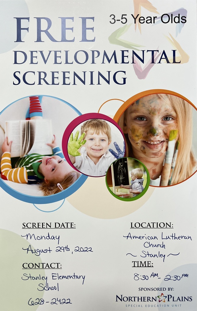 Free Developmental Screening Flier