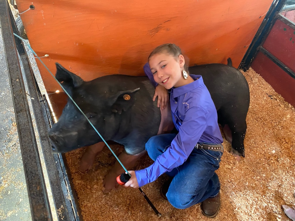 Emmersyn with Daphne