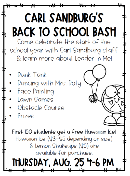 Back to School Bash