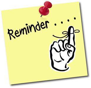 Reminder Clipart