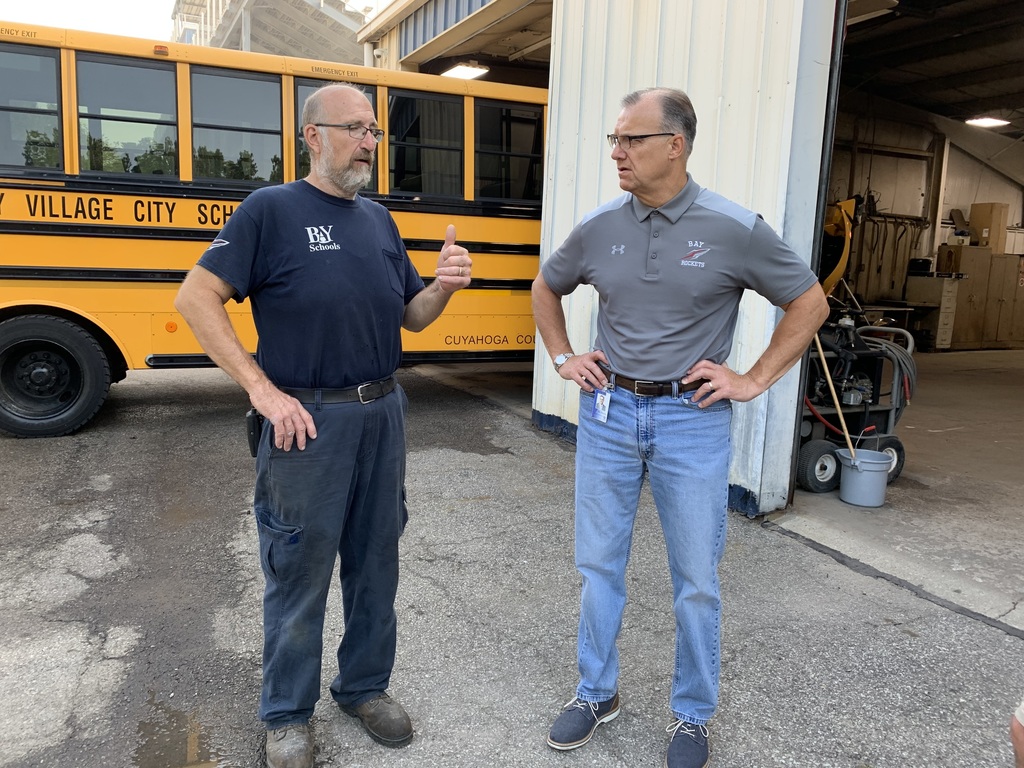 Bus Mechanic Bill and Supt. Prebles