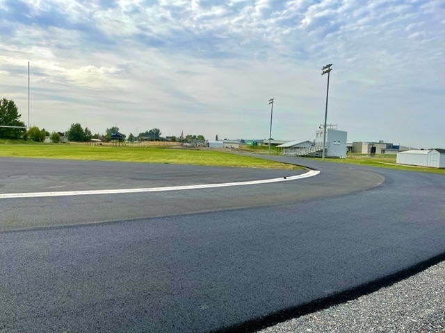 New athletics track at Irrigon Jr Sr High
