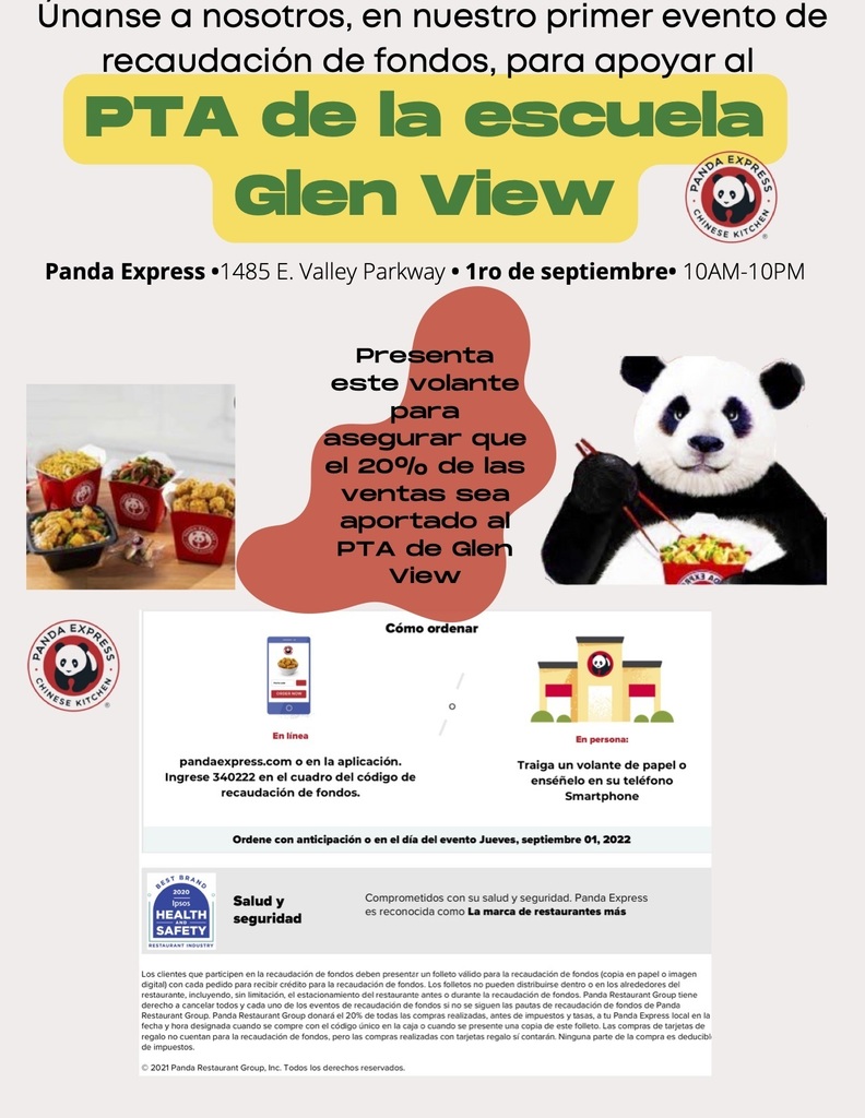 Panda Express Spanish