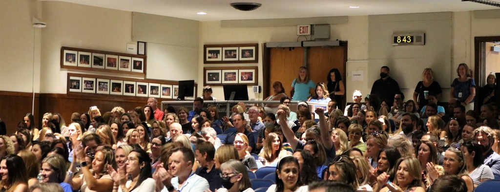 Westfield Public Schools staff comes together for Opening Day convocatoin