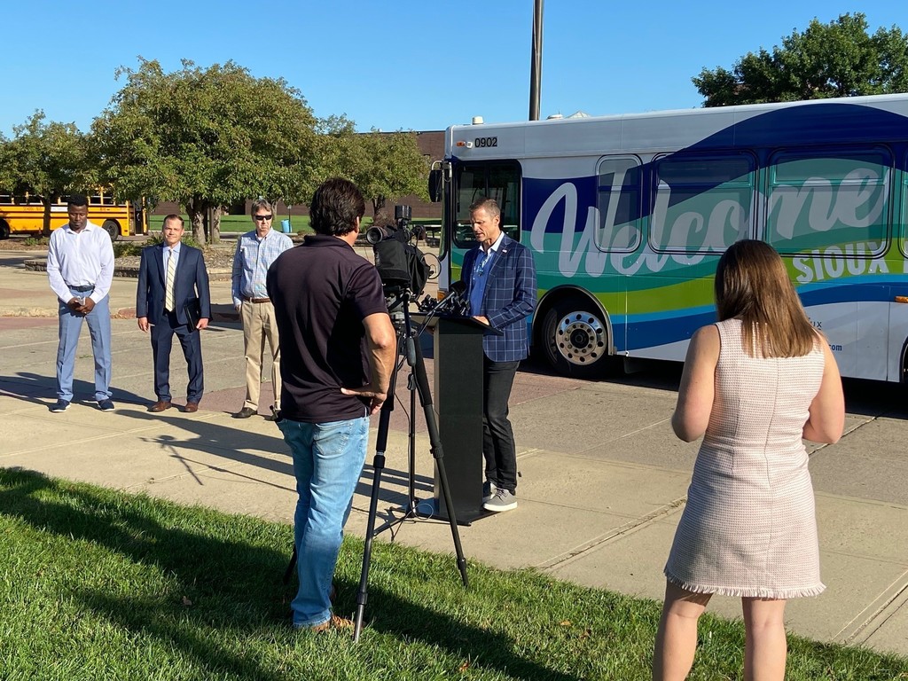 Announcement of Kids Ride Free Initiative