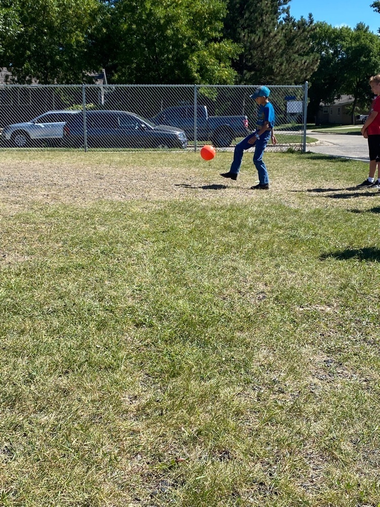 student kicking