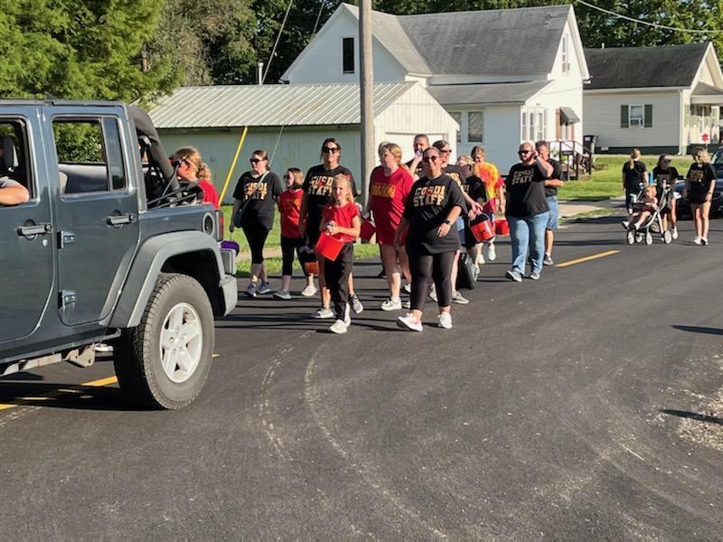 JES in Homecoming Parade