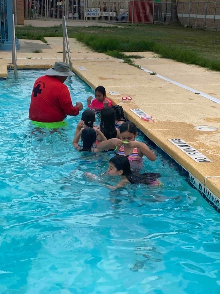 swimming