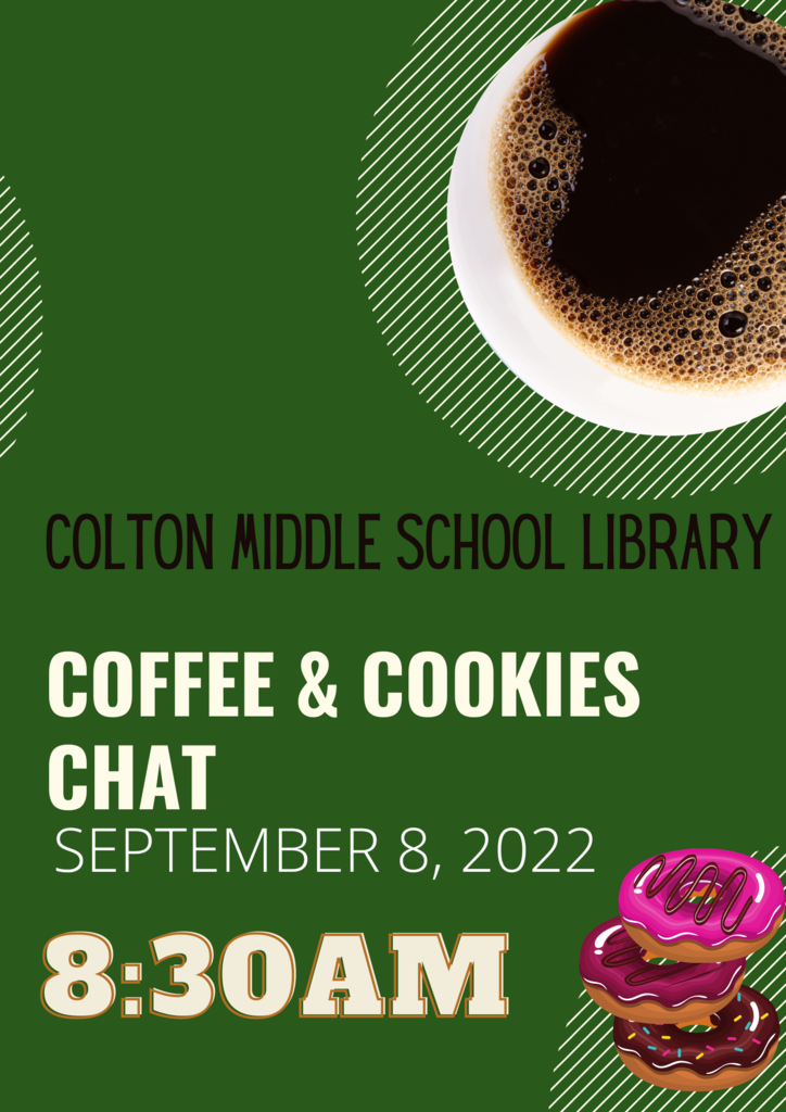 September Morning Chat at Colton Middle School