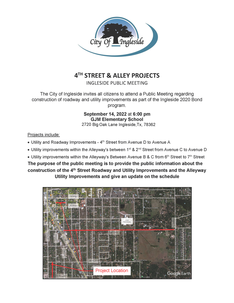 City of Ingleside- Sept 14