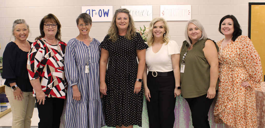 Non-Informative: Alecia Segursky stands with the Special Education Services Team