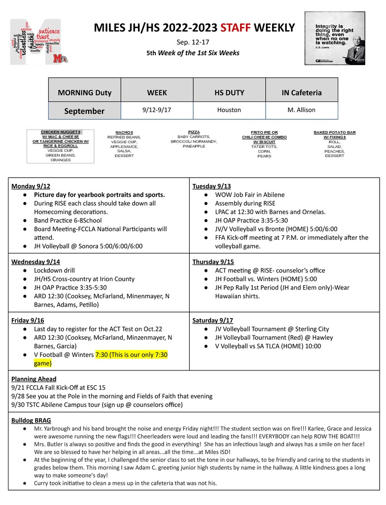 High School Weekly-5