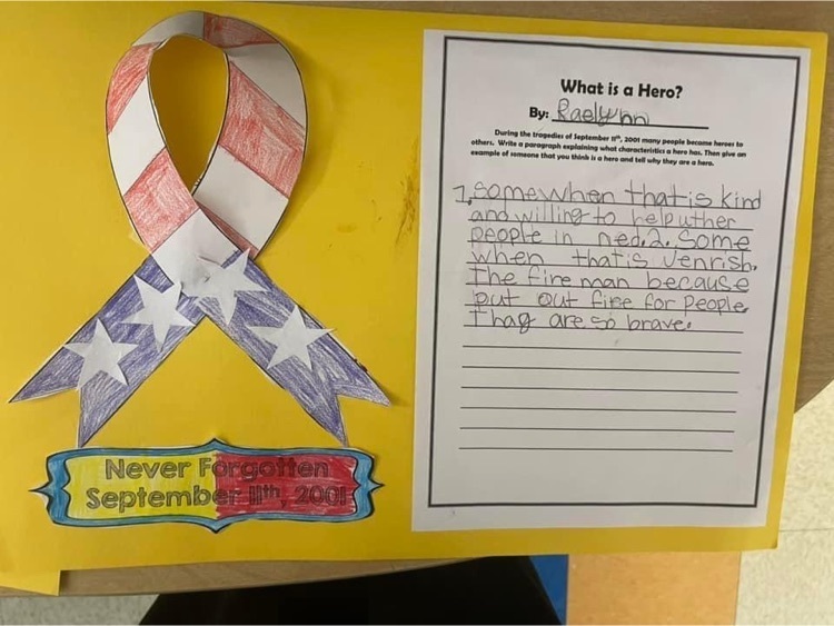 3rd grade hero writing piece 