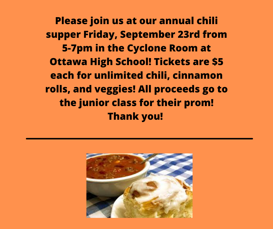 orange background with words