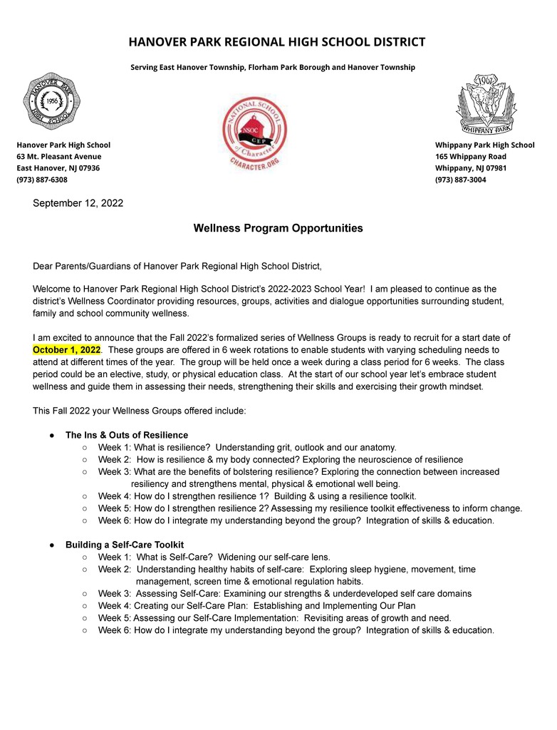 Wellness Program