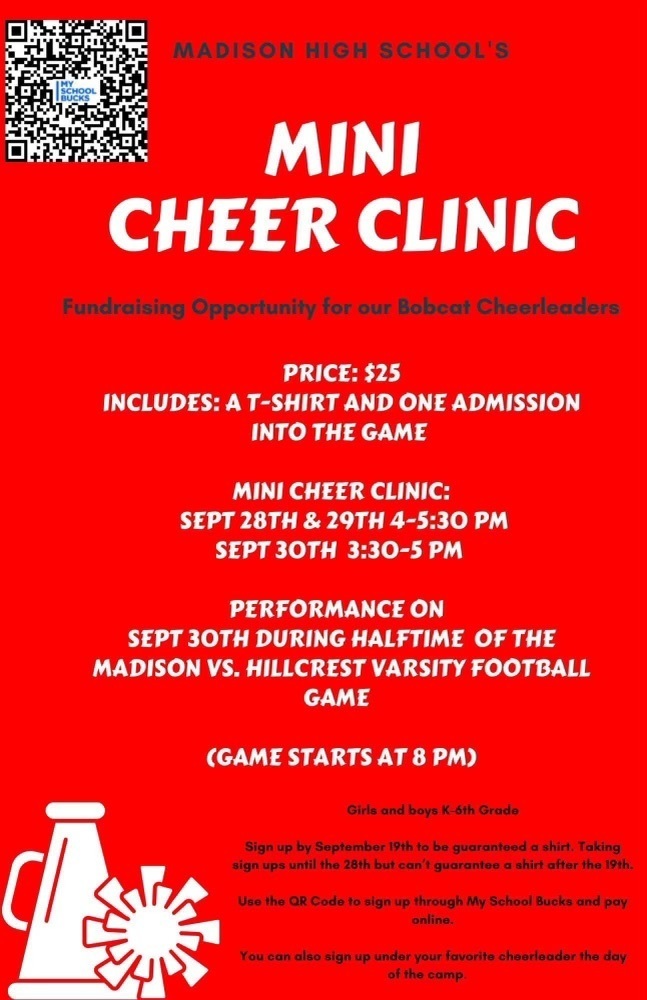 mini cheer camp