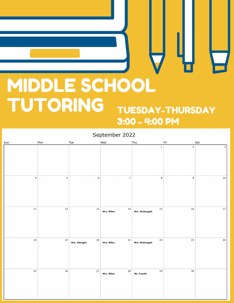 MS Tutoring