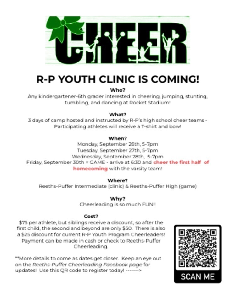 youth cheer camp