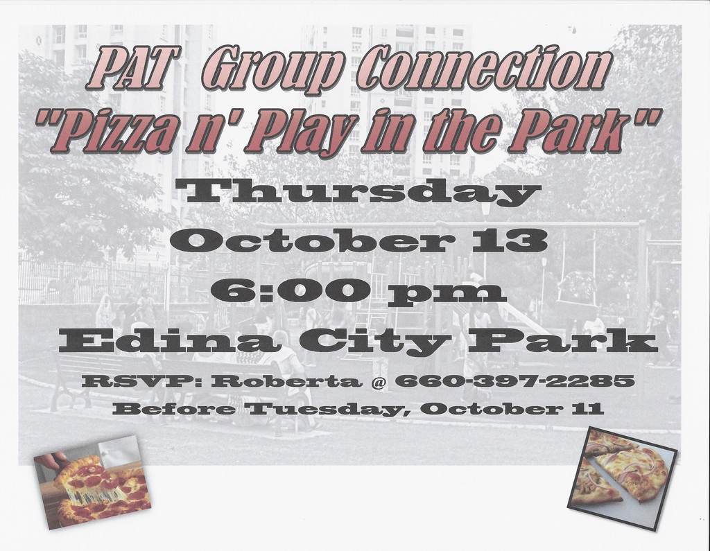PAT "Pizza in the Park"