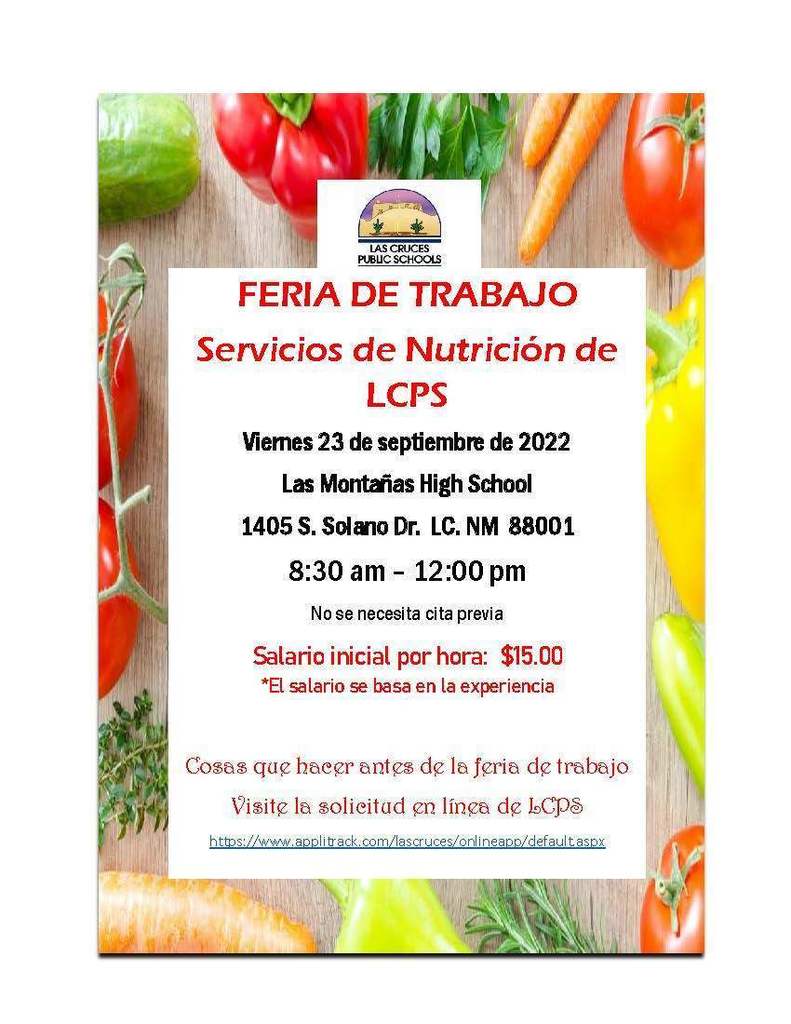 Job Fair Nutrition Services