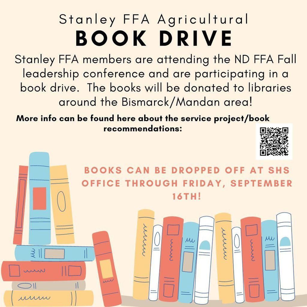 Stanley FFA Book Drive