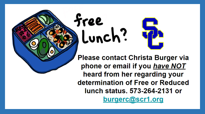 free and reduced lunch determination