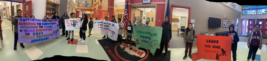 SMK Suicide Prevention March