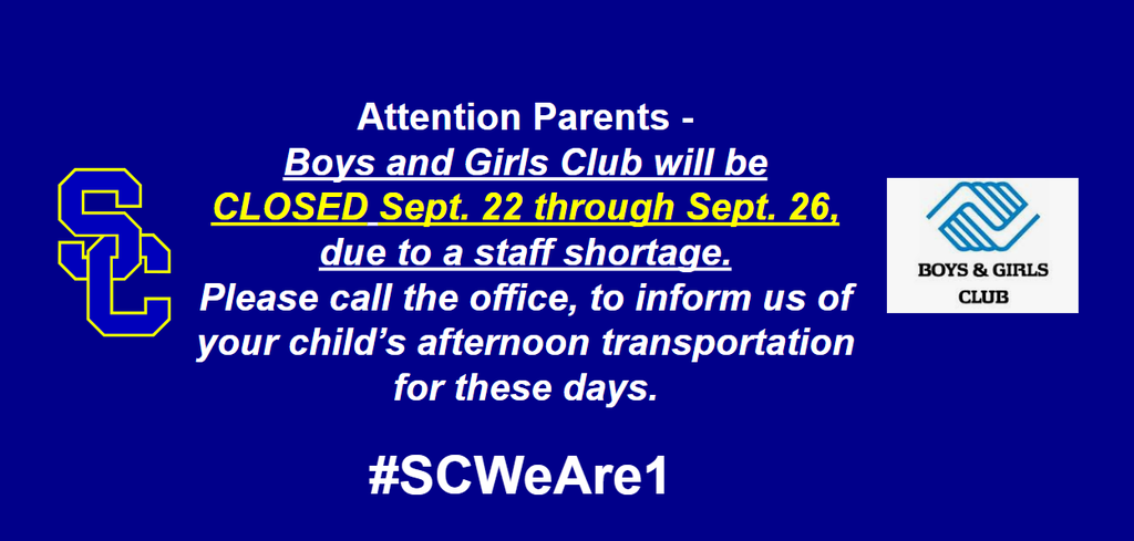 Boys and Girls Club closed