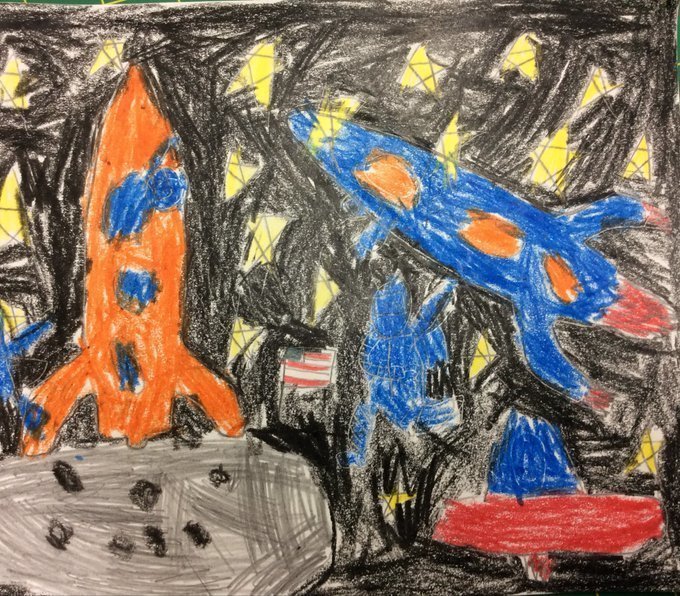 Normandy Rocket art