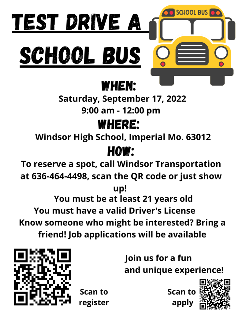Test Drive a School Bus