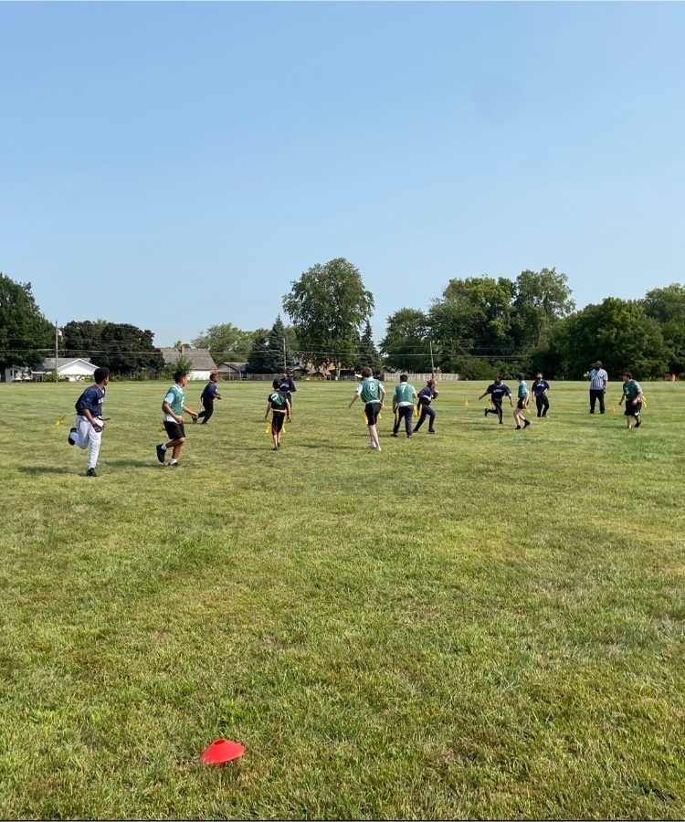 Celebrating sportsmanship and incredible teamwork at 106 and 104’s first CAAEL flag football game!