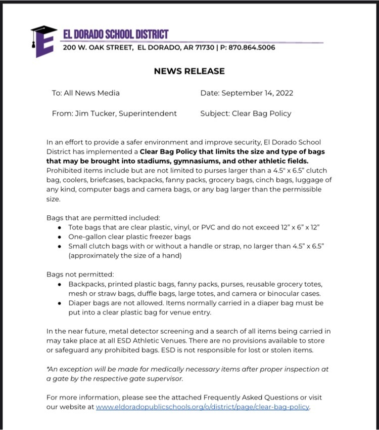 El Dorado policy 