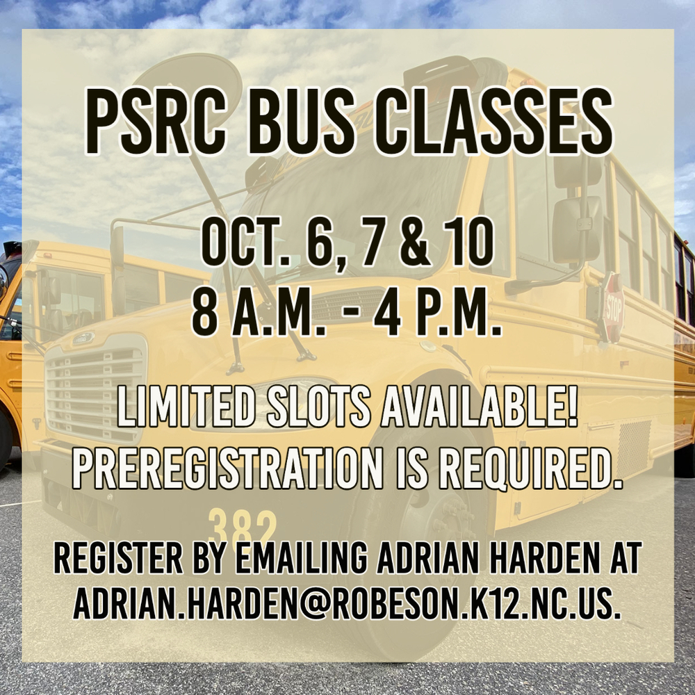 Bus Classes flyer