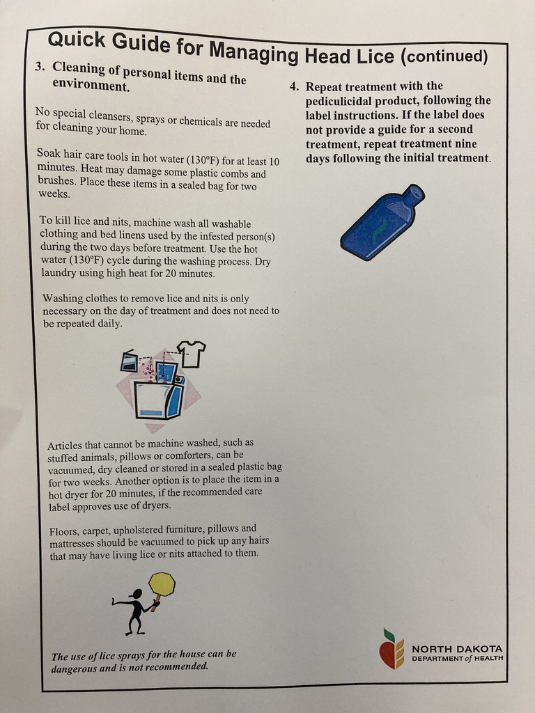 Head Lice Parent Guide part 2