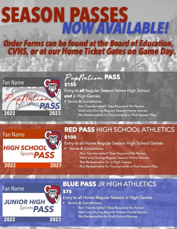 Season Passes Now Available